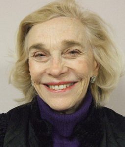A recent photo of smiling KHCF founder, Margaret Davies is shown.