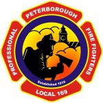 Peterborough Fire Fighters logo linking to their Facebook