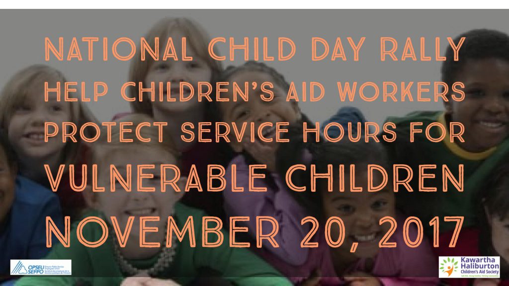 National Child Day Rally - Nov 20 2017