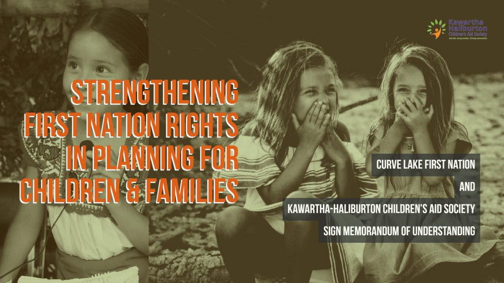 Curve Lake & KHCAS sign Memorandum of Understanding