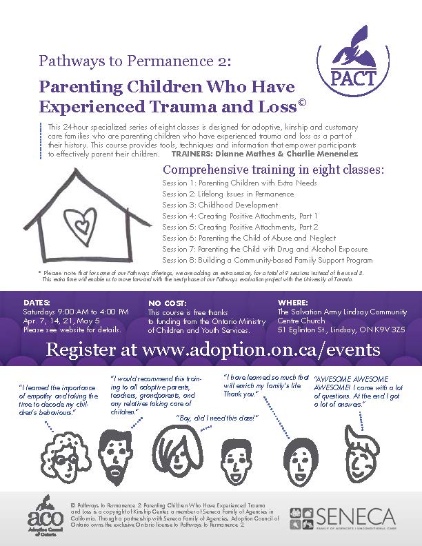 Pathways to Permanence: Parenting Children Who Have Experienced Trauma ...