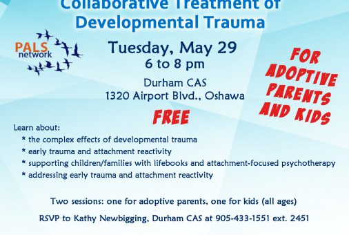 PALS Collaborative Treatment of Developmental Trauma May 29