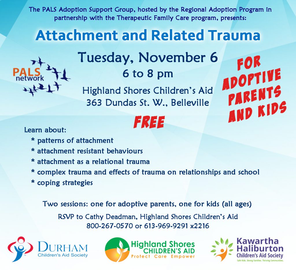 PALS Attachment and Related Trauma - Nov 6 2018