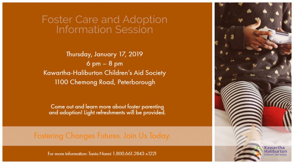 Foster Care Info Session Jan 17 2018