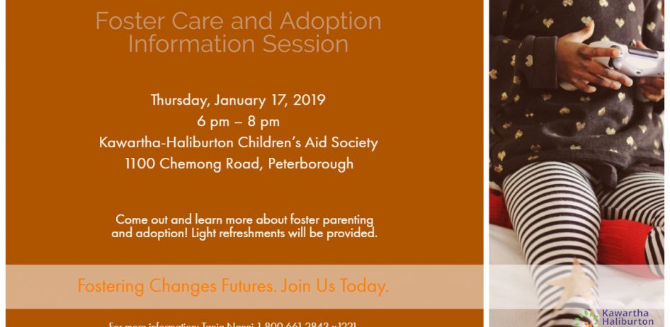 Foster Care Info Session Jan 17 2018