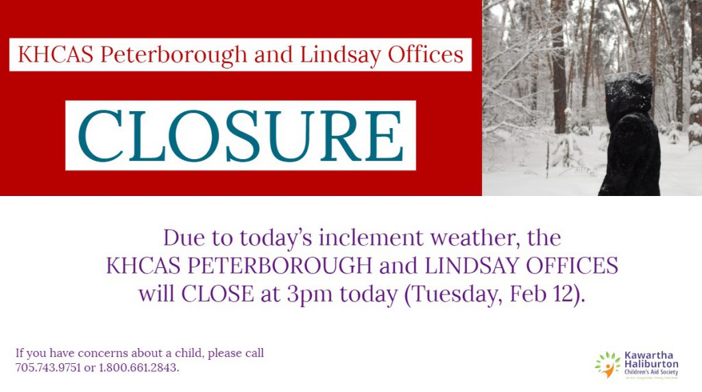 Office Closure - Tuesday, Feb 12 @ 3pm