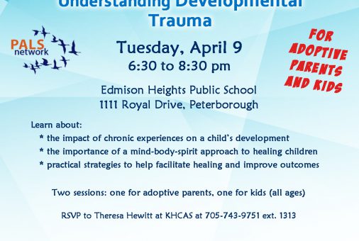 PALS Understanding Developmental Trauma Apr 9 2019
