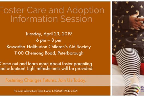 Foster Care and Adoption Info Session Apr 23