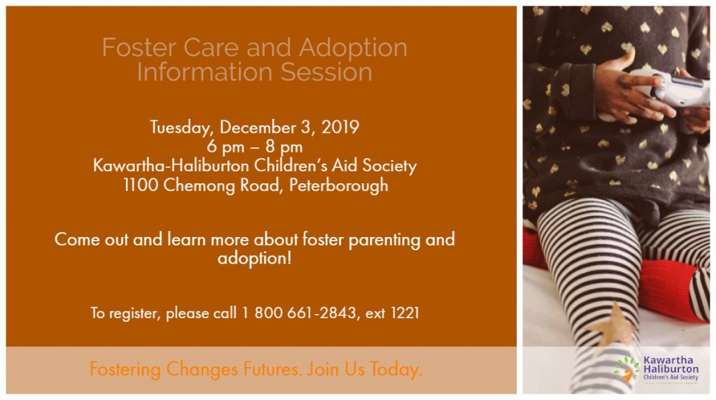 Foster Care & Adoption Info Session Dec 3 2019