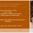 Foster Care & Adoption Info Session Dec 3 2019
