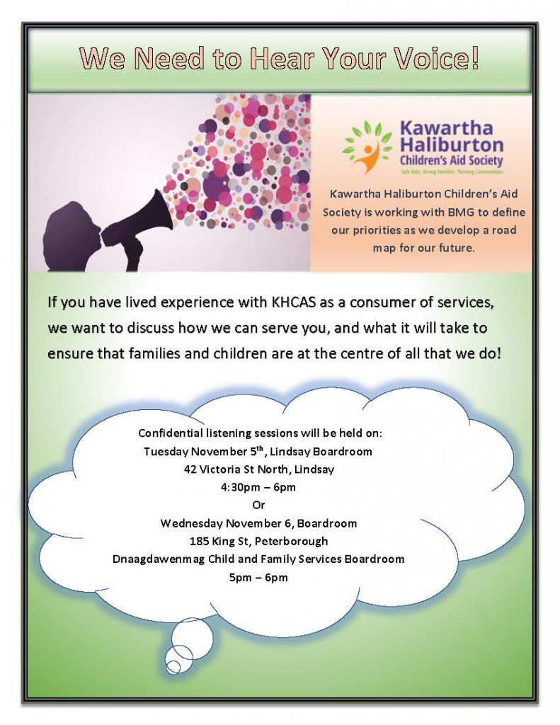 flyer which graphically presents the time and date of the event